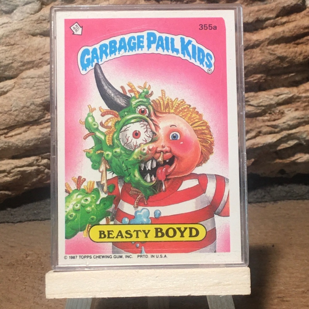 Garbage Pail Kids “Beasty Boyd” 1987 Collectible Sticker Card - VGC